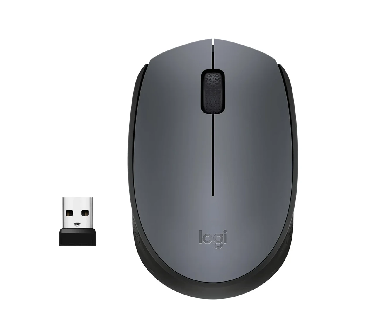 Logitech M170 Wireless Mouse – Grey