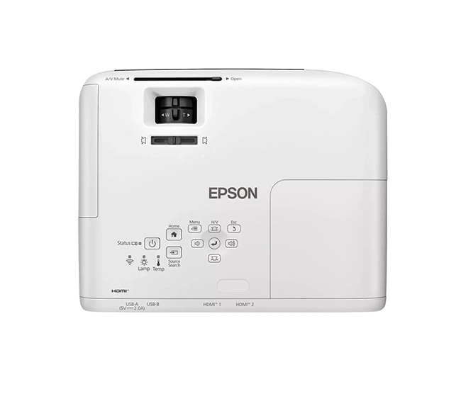 Epson EB-W55 WXGA 4000 Lumen Projector (Built-in WiFi) - Image 3