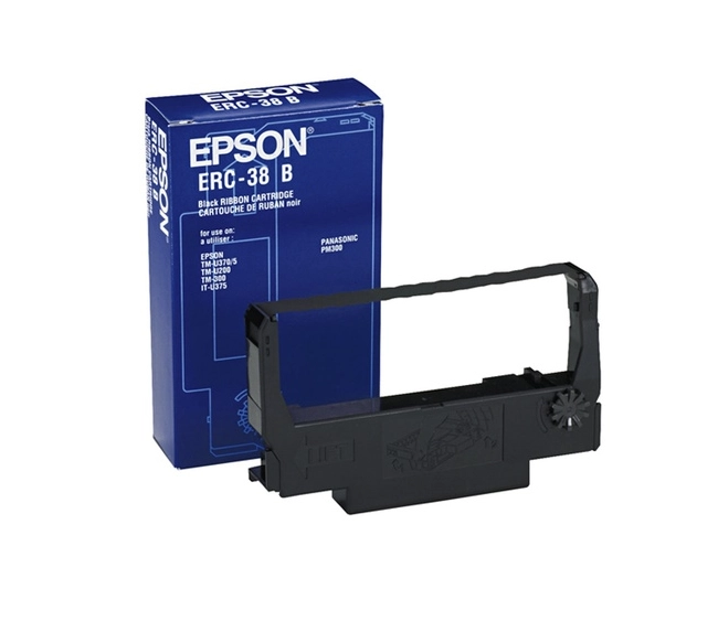 Epson ERC-38B Black Ribbon Cartridge