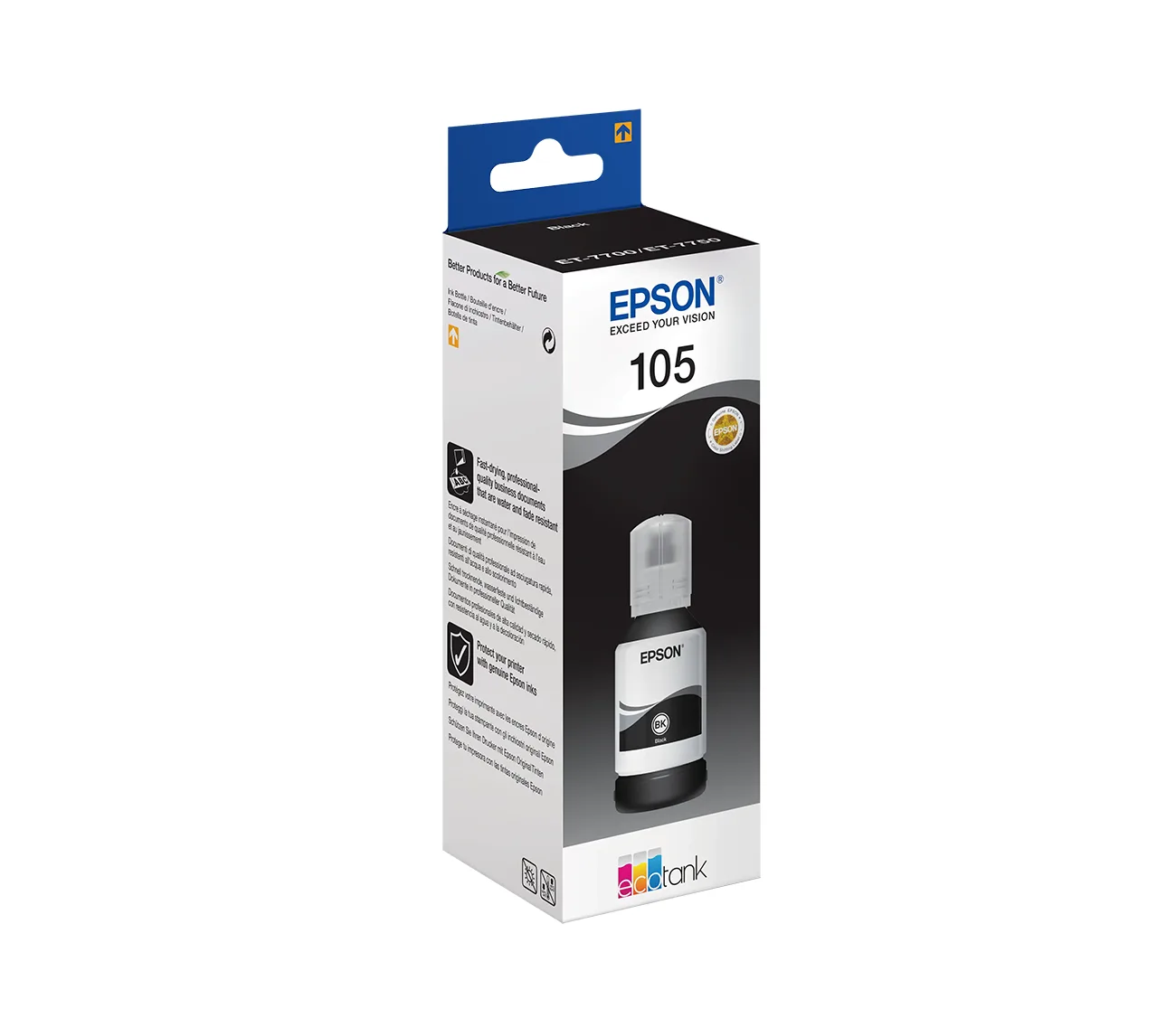 Epson 105 EcoTank Ink Bottle Black – 70.0 ml