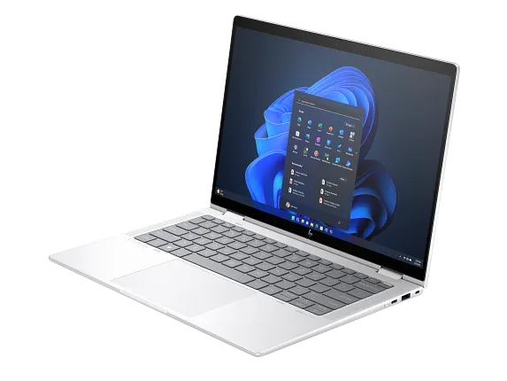 HP EliteBook x360 1040 G11 retail package with Active Pen G3 and adapter