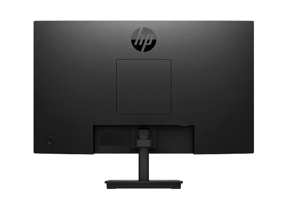 HP Series 3 Pro 23.8 monitor rear panel showing VGA and HDMI ports