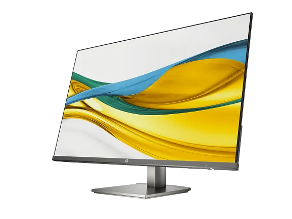 HP Series 5 527da IPS widescreen display showcasing colorful sRGB graphics
