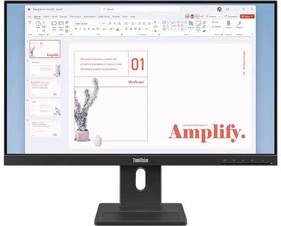 Lenovo ThinkVision E24-40 23.8" FHD IPS Monitor 64BAMAT1UK