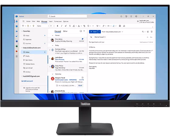 Lenovo ThinkVision S24-4e 23.8" FHD Monitor