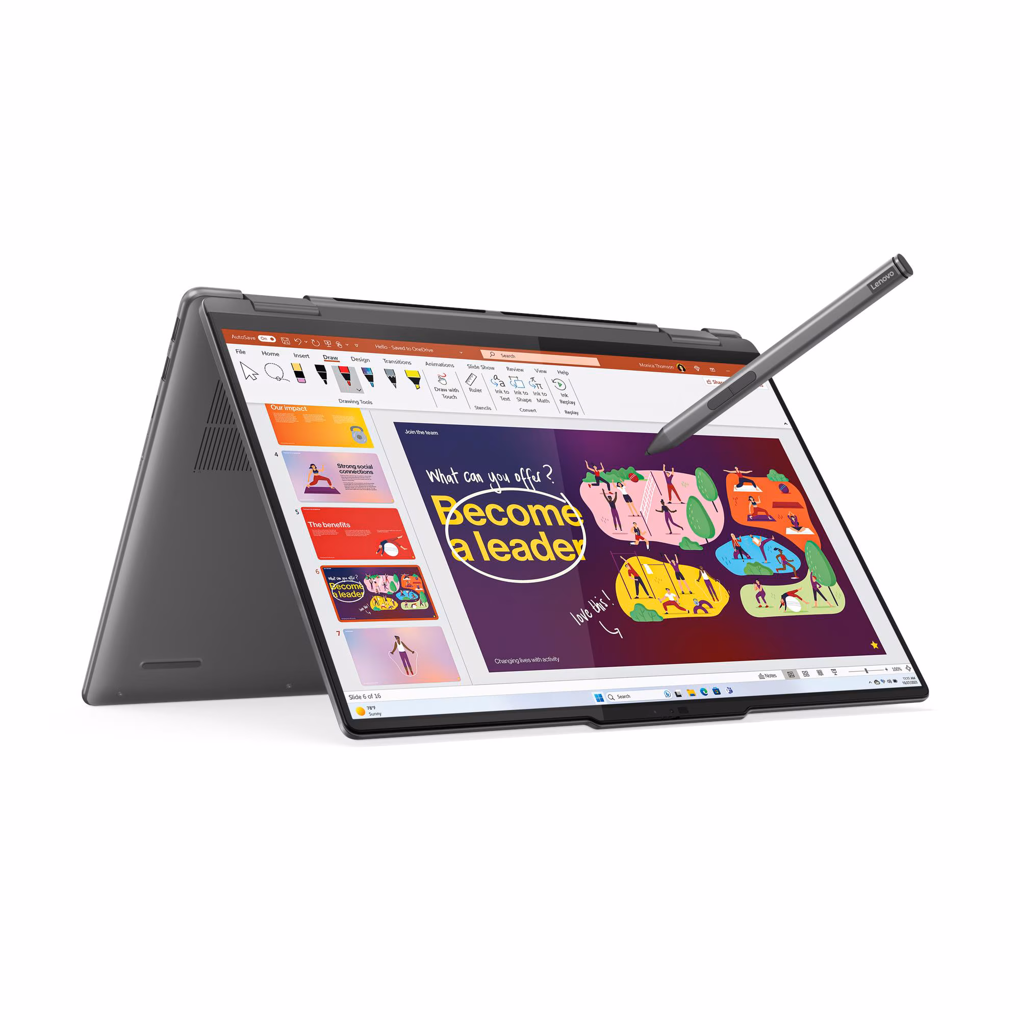 Lenovo Yoga 7 2-in-1 16 Core Ultra 7 16GB 1TB Laptop